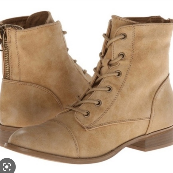 Women’s combat boots - Picture 1 of 7